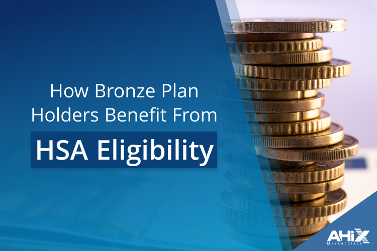 "Illustration of HSA eligibility benefits for Bronze plans