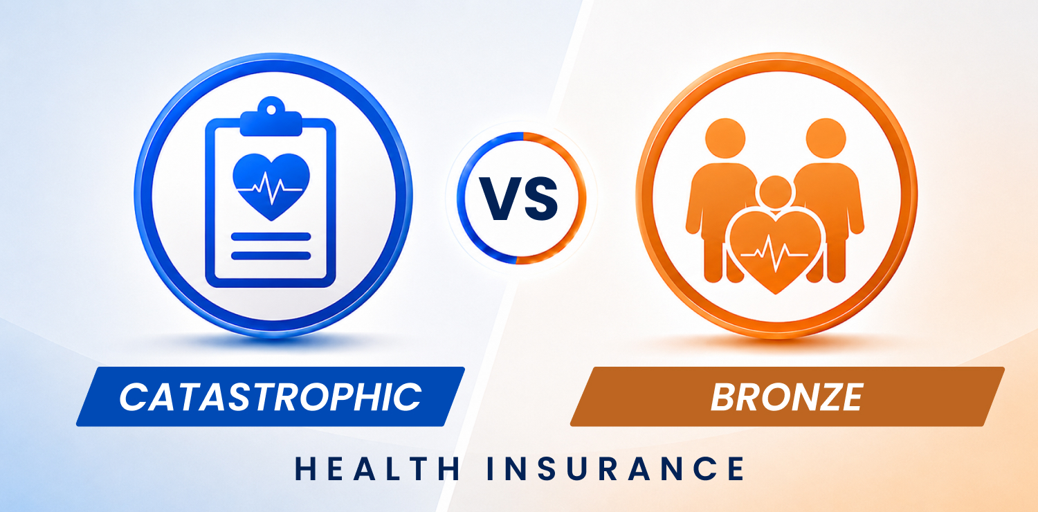 Catastrophic vs Bronze Health Insurance