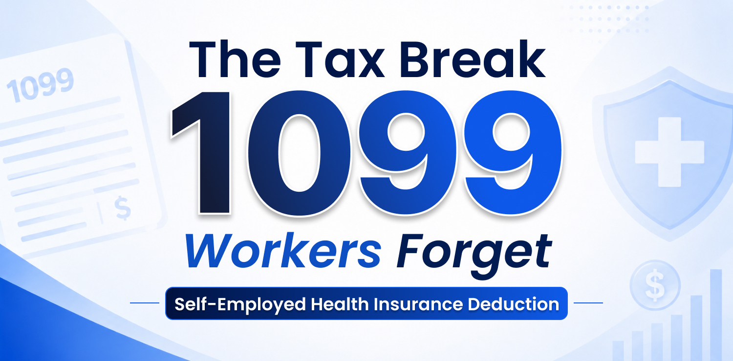 The Tax Break 1099 Workers Forget 
